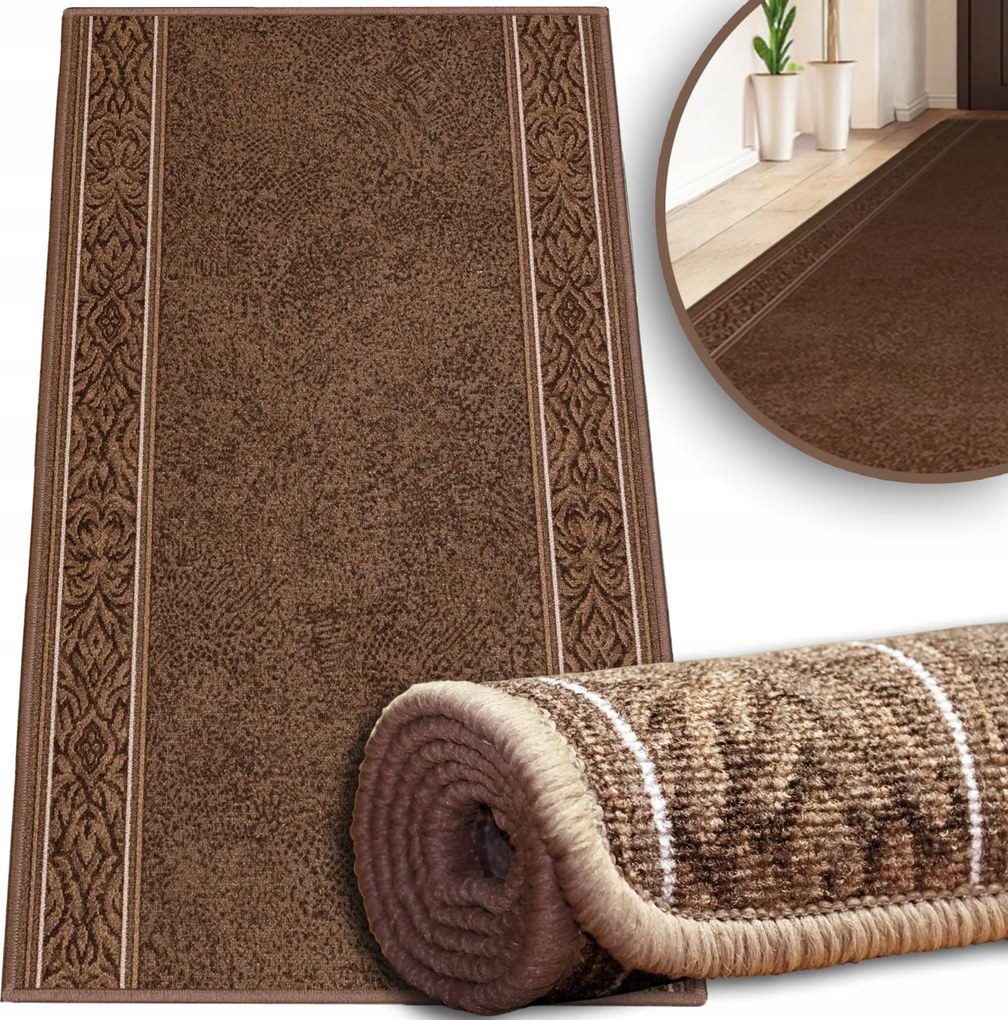 Szőnyeg Puha Csúszásgátló Szőnyeg Univerzális Dekoratív 66x200cm