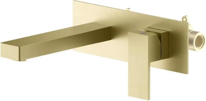 AREZZO design CUBEFIELD fali mosdócsaptelep, szálcsiszolt arany