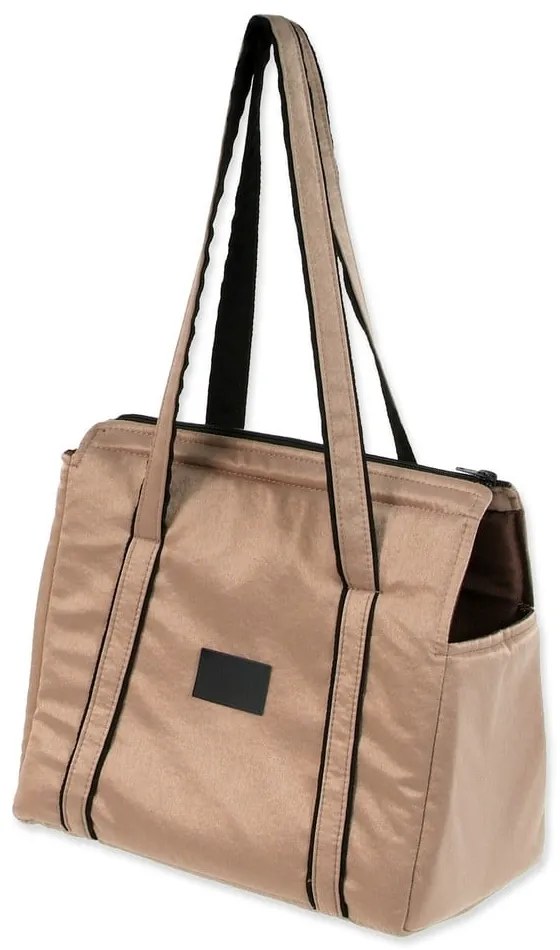 Aranyszínű kutyahordozó táska Dog Fantasy Platinum – Plaček Pet Products