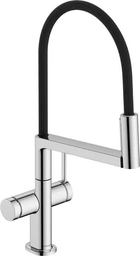 Hansgrohe Talis Select M54 PowderSpray mosogató csaptelep forgó karral, 2 áram króm 72861000