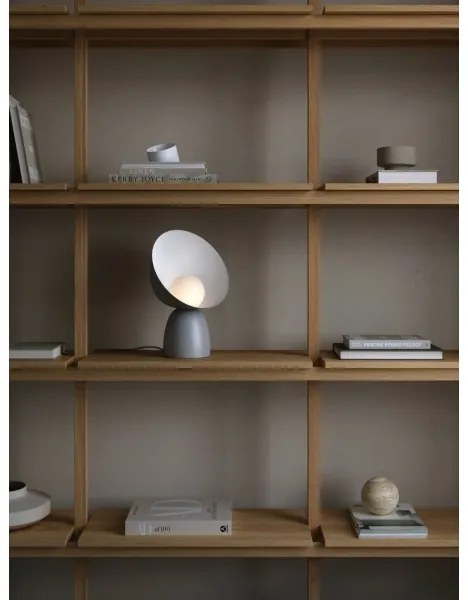 DFTP by Nordlux - Asztali lámpa HELLO 1xE14/25W/230V szürke