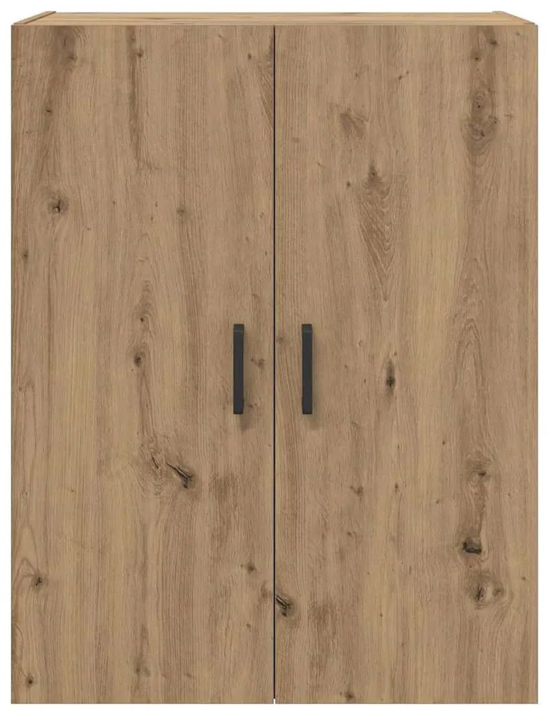 Fali Szekrények 2 pcs kézműves tölgy 69.5 x 34 x 90 cm Faanyag