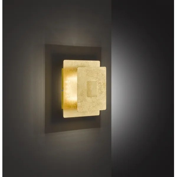 Wofi 4048-201Q - LED Fali lámpa BAYONNE LED/6,5W/230V arany