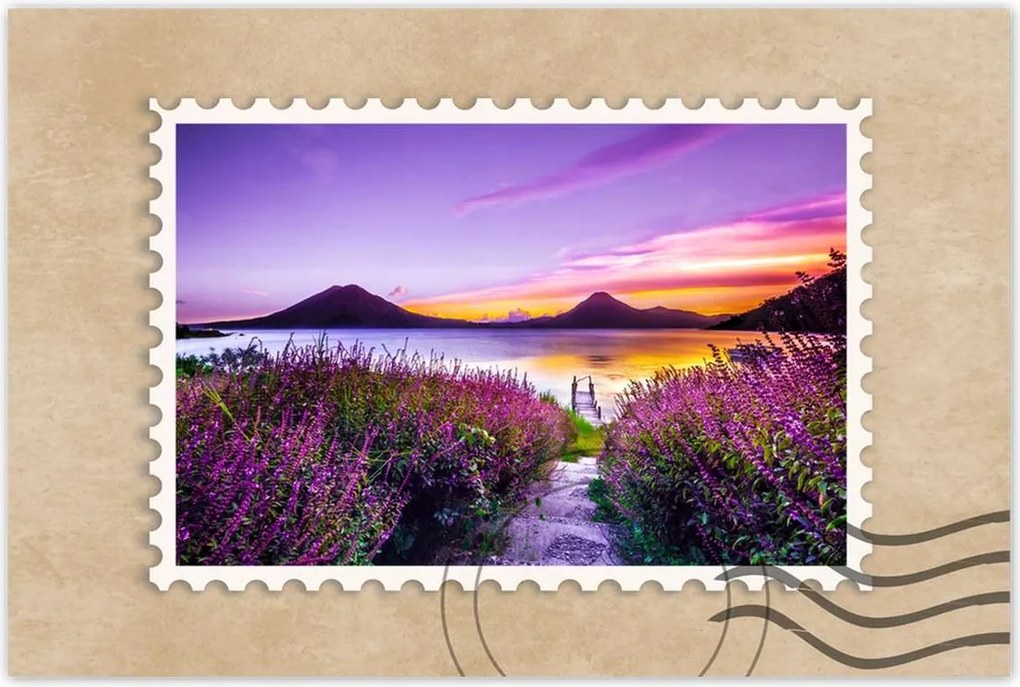 Poszterek 90x60 Gyönyörű tájkép Tájkép