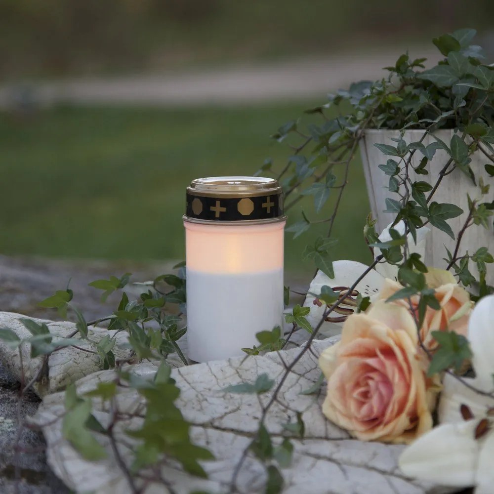 Kültéri LED gyertya (magasság 12 cm) Serene – Star Trading