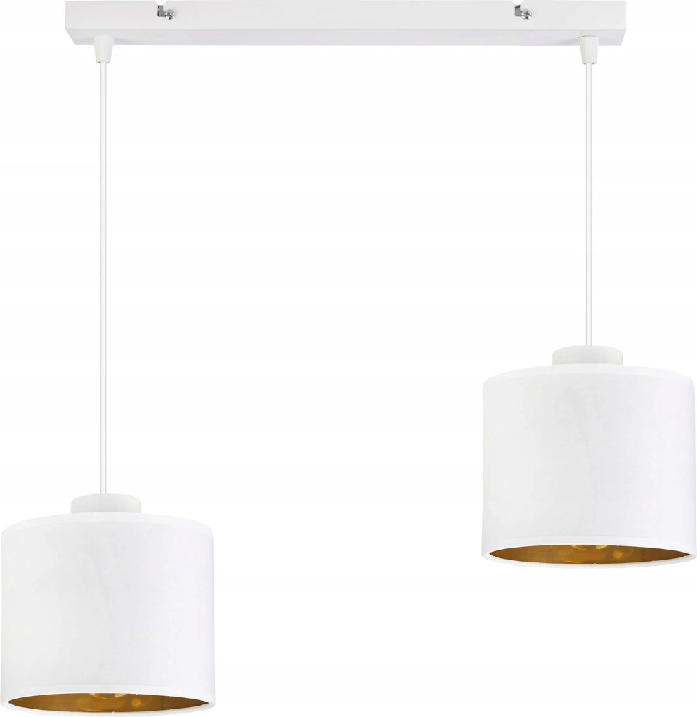 Függőlámpa Túlnyúló mennyezeti csillár Lámpabúra arany