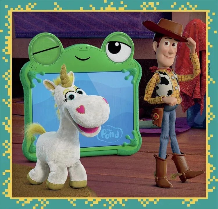 Disney Játékháború Movie 5 3x48 db-os puzzle Clementoni