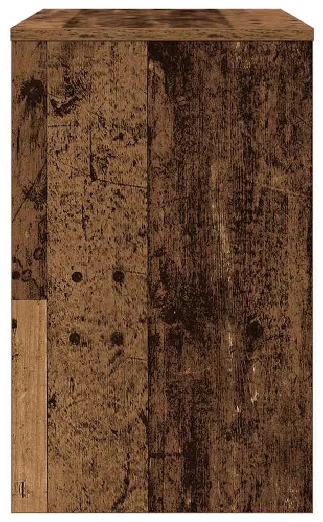Fészkelt Kávézó Asztal 3 pcs Régi fa 60 x 35 x 56 cm Faanyag