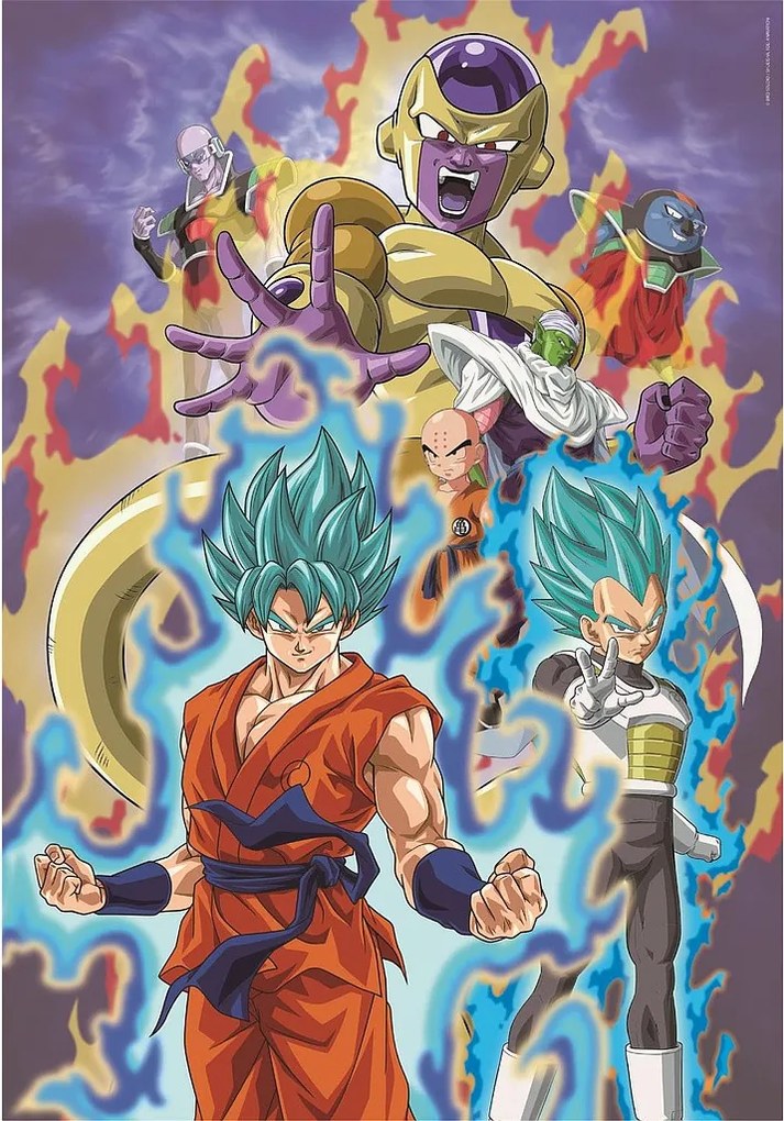 Dragon Ball Blue 300 db-os puzzle Clementoni