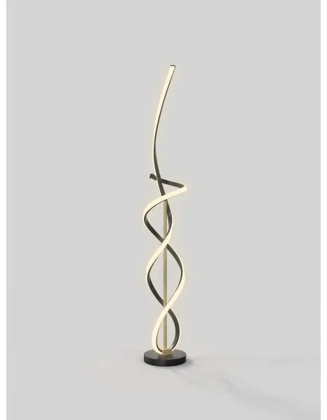 Wofi 3134-104 - LED Dimmelhető állólámpa INDIGO LED/31W/230V fekete/arany