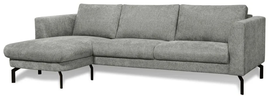 Világosszürke sarokkanapé (bal oldali) Gomero – Scandic