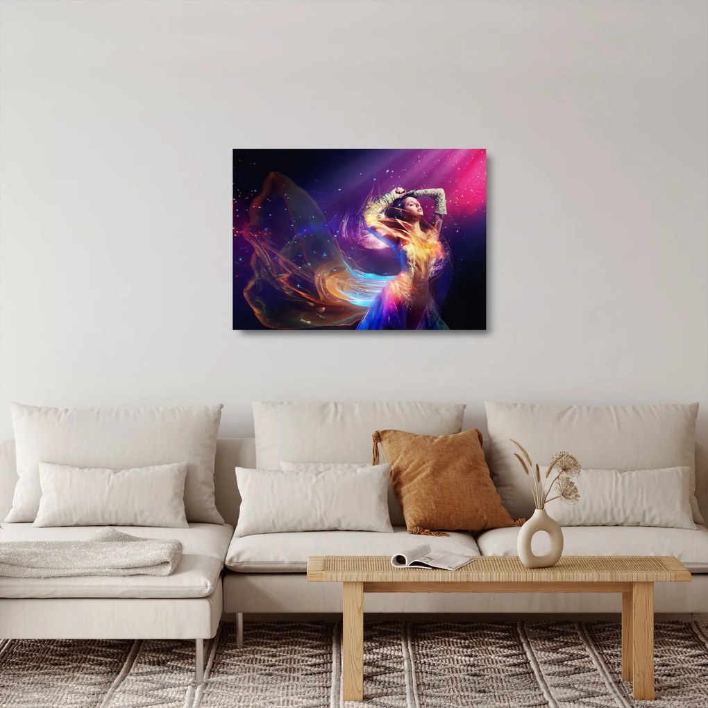 Kép - misztikus nők (üvegen) (70x50 cm)