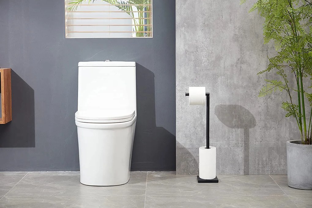 Álló WC papír tartó Black 322744