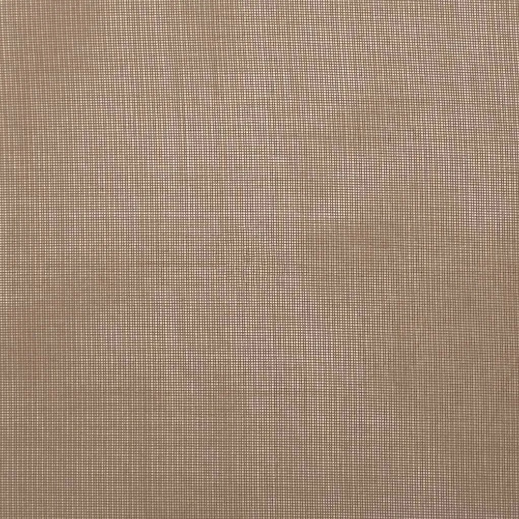 2 db világosbarna fátyolfüggönyök hurokkal 140x140 cm