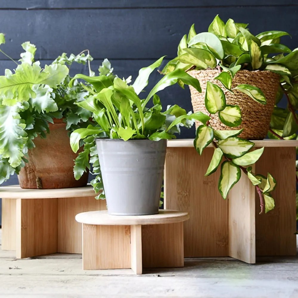 Bambusz virágtartó állvány ø 18 cm – Esschert Design