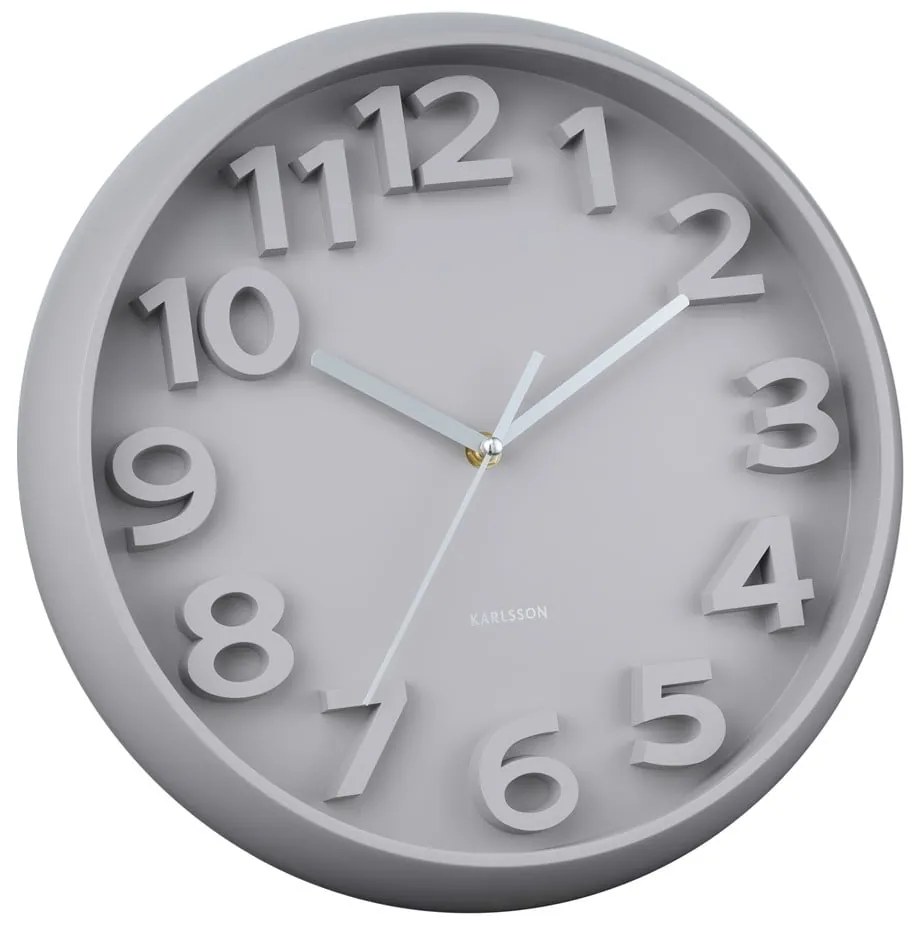 Falióra ø 33,5 cm Elevated Classic Numbers – Karlsson