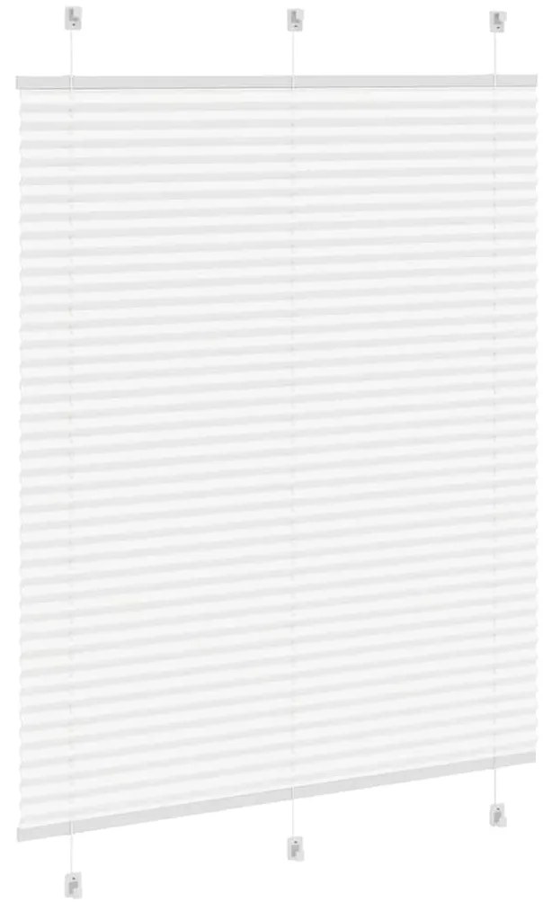 pliszírozott redőny Fehér 110x100cm szövetszélesség 109,4cm