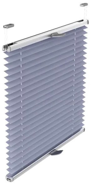Gario Pliszé függöny Standard Galambszürke Szélesség: 67,5 cm