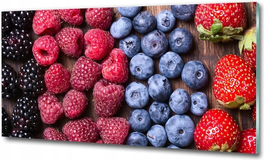 Fotó kép edzett üveg Szőlő 100x70