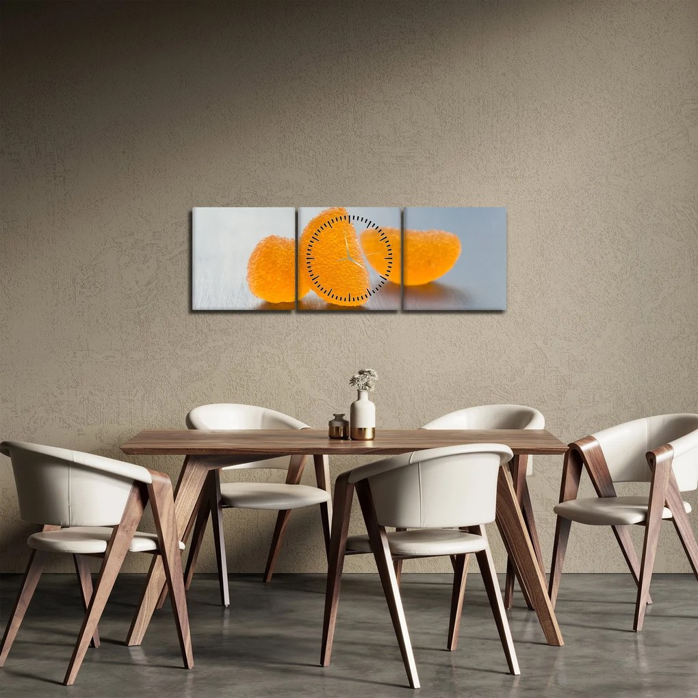 A mandarinok képe (órával) (90x30 cm)
