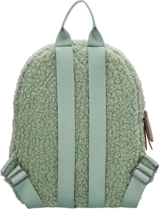 Zöld puha gyerek hátizsák „Furry”