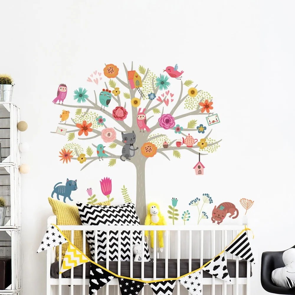 Scandinavian Tree gyerek falmatrica szett - Ambiance