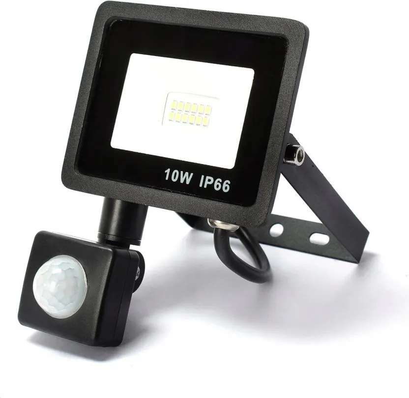 DOMENOLED 19 HALOGEN Kültéri Reflektor Fekete LED IP65