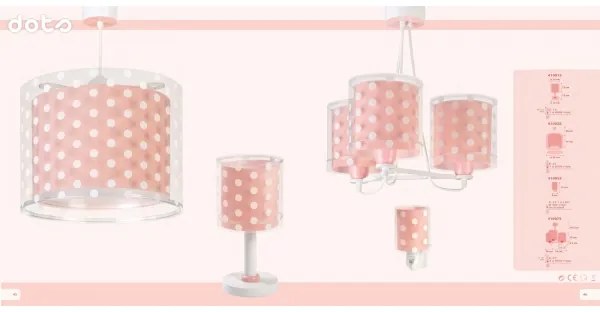 Dalber 41005S - LED Kis Konnektoros lámpa DOTS 1xE14/0,5W/230V