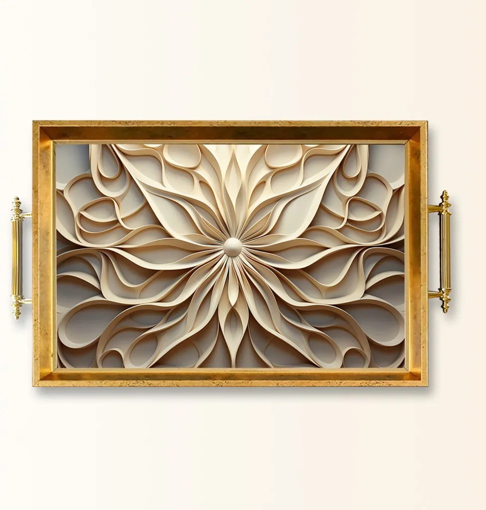 Üveg tálca, 38×24 cm – TPEA9800