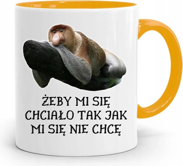 Sárga Bögre Janusz Hordozó, Hogy Szeretném, fényképes nyomattal