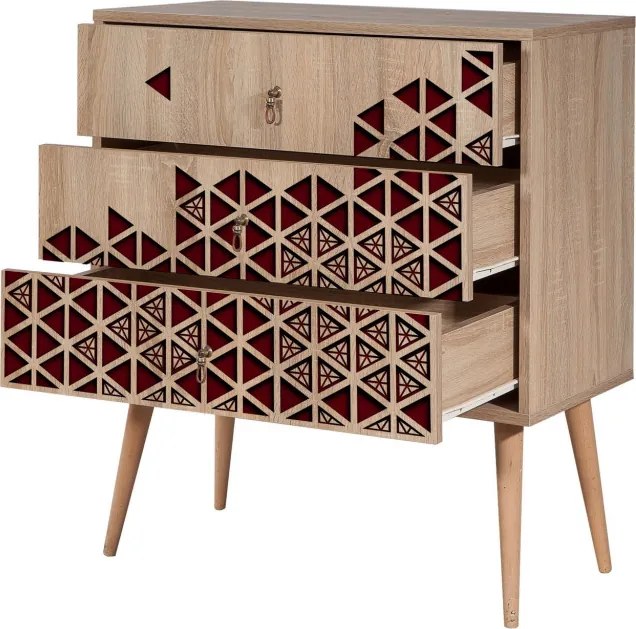 Trio komód, 80 cm – TR869VEL3430