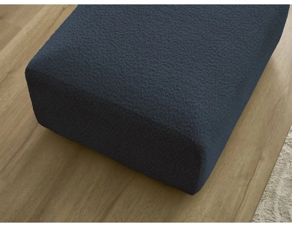 Sötétkék buklé lábtartó Tina – Bobochic Paris