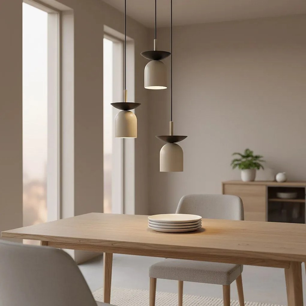 Emibig modern függeszték ego barna fekete emi1612/3prem