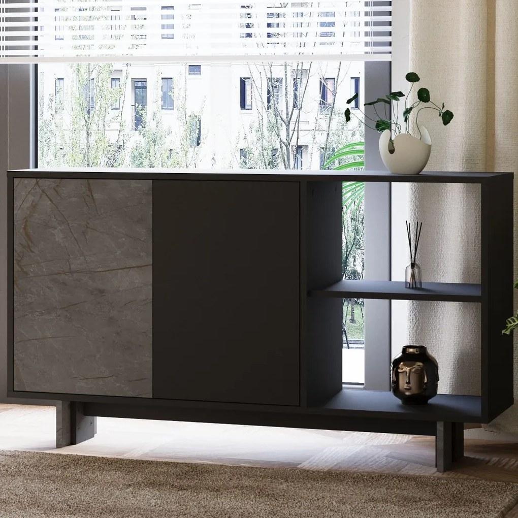 Ravello - Gordion Marble, Anthracite
