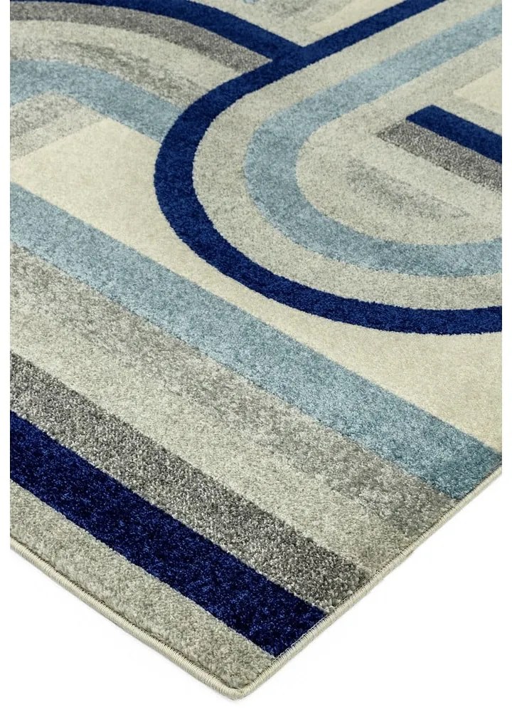 Szürkéskék szőnyeg 120x170 cm Nova Retro Blue – Asiatic Carpets