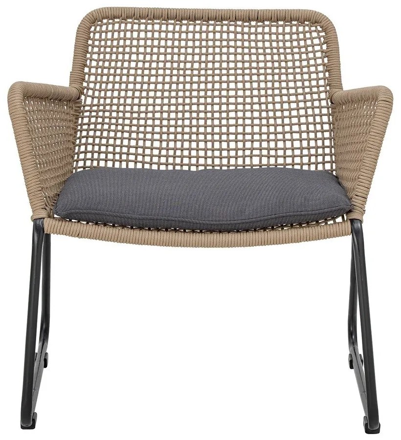 Szürke-bézs kerti fotel Mundo – Bloomingville