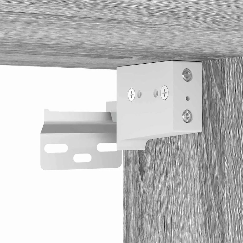 Függő szekrény Riga Szürke Sonoma 40 x 29,5 x 80 cm Faanyag