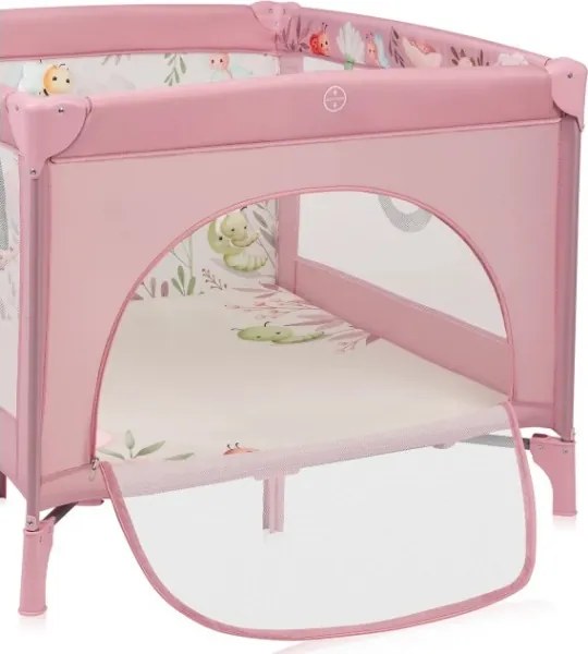 Lionelo - MILLE PLUS játszókarám, rózsaszín