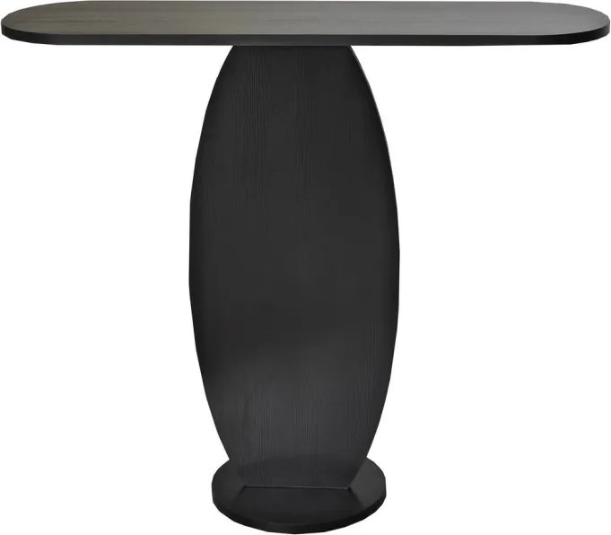 Ellittica komód, antracit, 100 cm