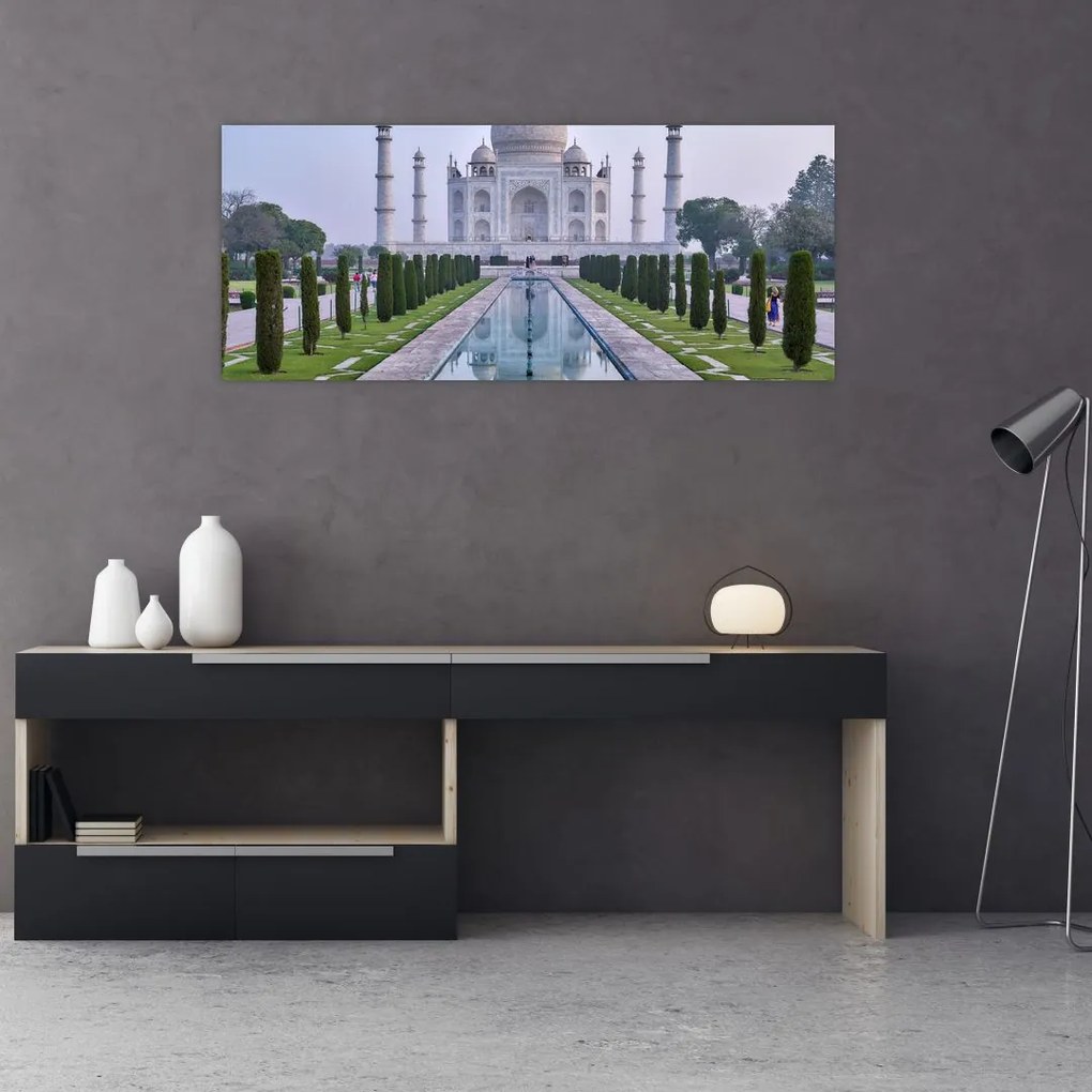 Kép - Taj Mahal napkeltekor (120x50 cm)