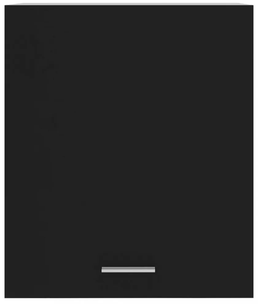 “Lyon” 2 db fekete szerelt fa függő szekrény 50 x 31 x 60 cm