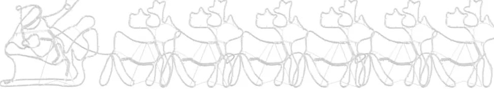 LED Karácsonyi Dekoráció Sokszínű 69 x 79 cm PVC