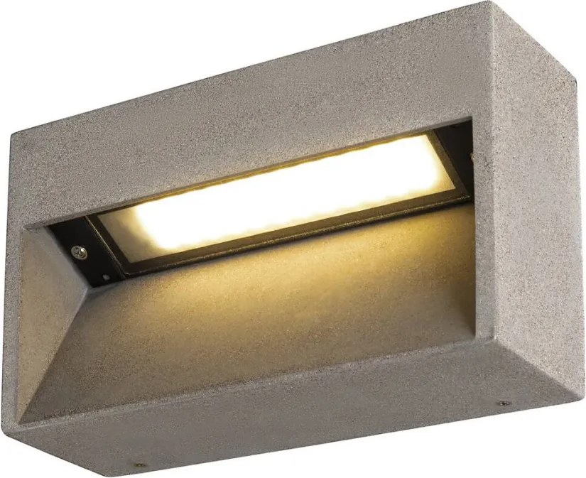 SLV 1006405 CONCRETO Modern Kültéri Fali Lámpa Szürke LED IP65