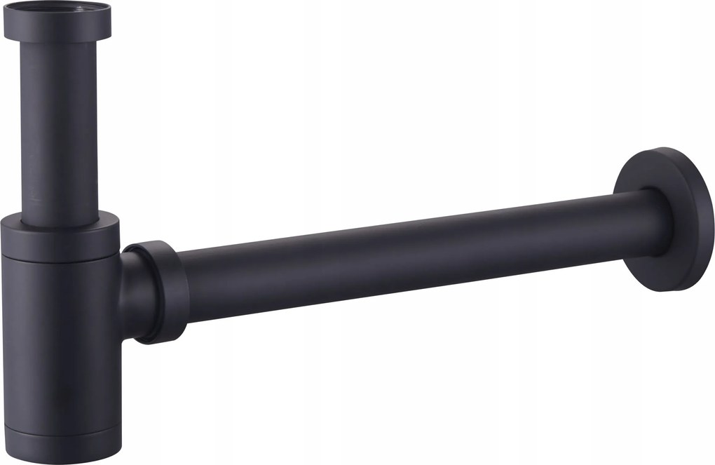 Mosdó szifon fekete fém sárgaréz, bidé