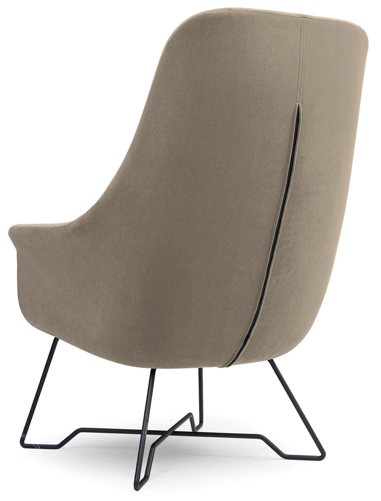 Fotel Eliah (taupe). Akció -16%. 1098190