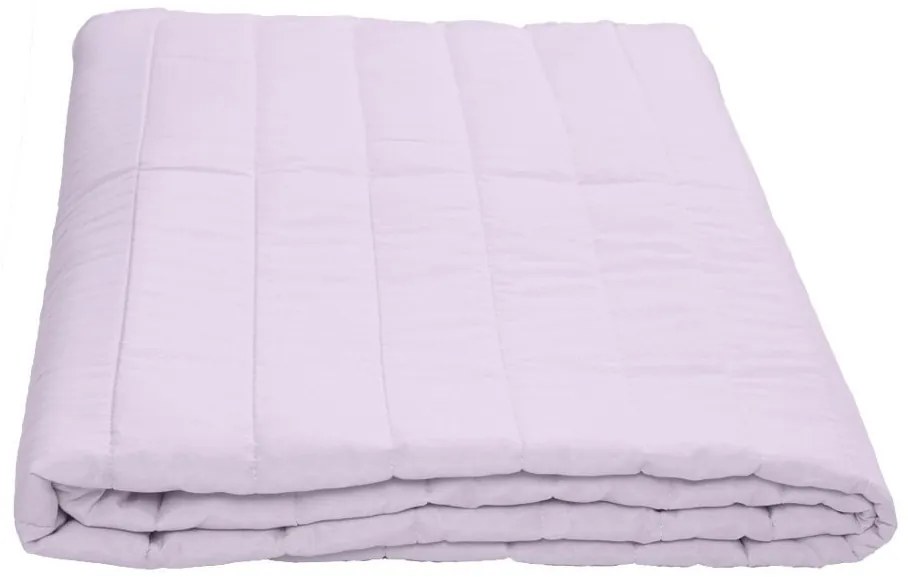 SUMMER nyári steppelt paplan 140x200 cm párnahuzattal 45x75 cm, lila