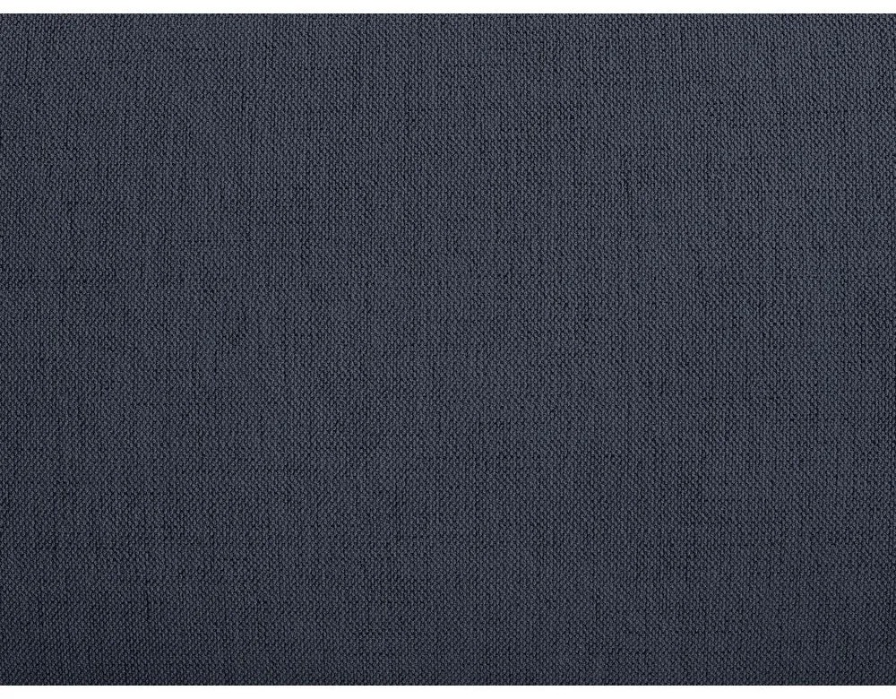 Sötétkék kárpitozott ágyneműtartós franciaágy ágyráccsal, ágytámla nélkül 180x200 cm Inera – Bobochic Paris