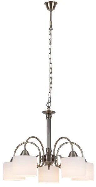 Rabalux 7276 - Csillár EDITH 5xE27/60W/230V bronz