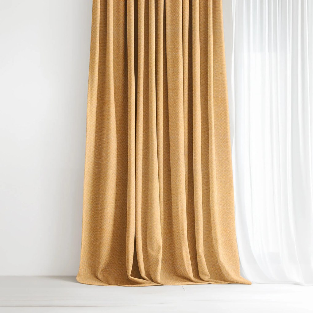 Goldea peru dekoratív drapéria - arany 200x135 cm
