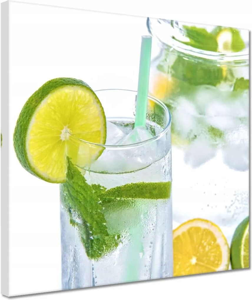 Vászonkép 30x30 Citrom frissesség